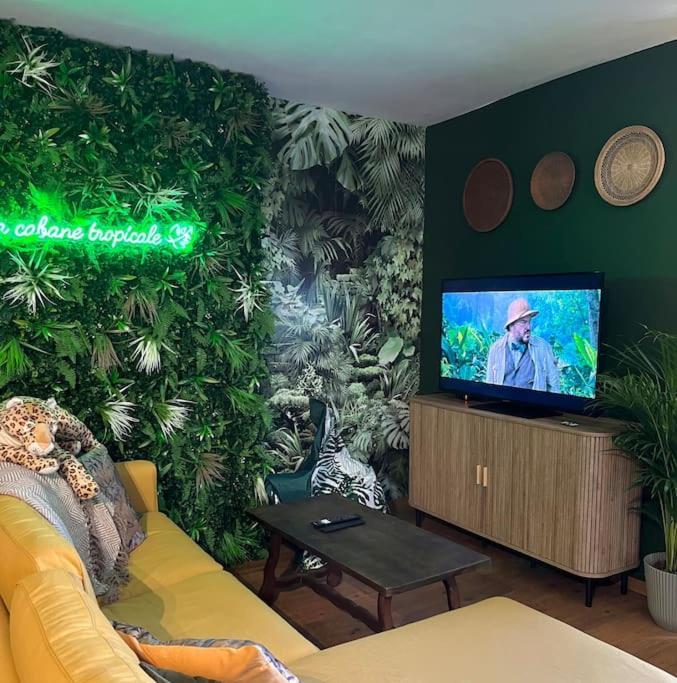La Cabane Tropicale Pontorson Ngoại thất bức ảnh