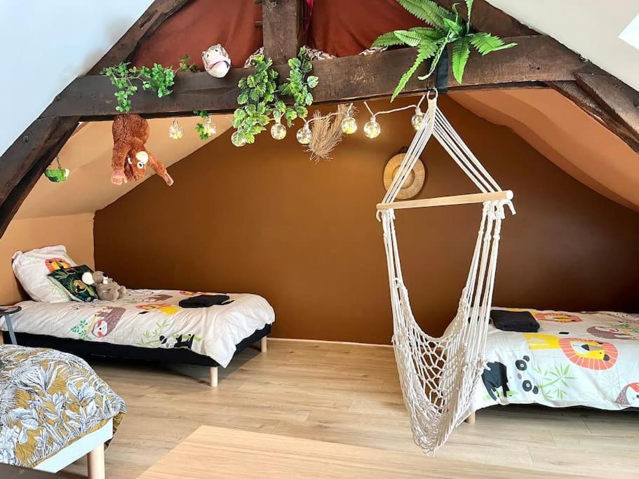 La Cabane Tropicale Pontorson Ngoại thất bức ảnh